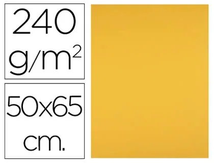 Liderpapel Cartulina Oro viejo 50x65 cm 240g/m2, 25 hojas Liderpapel Cartulina Oro viejo 50x65 cm 240g/m2, 25 hojas