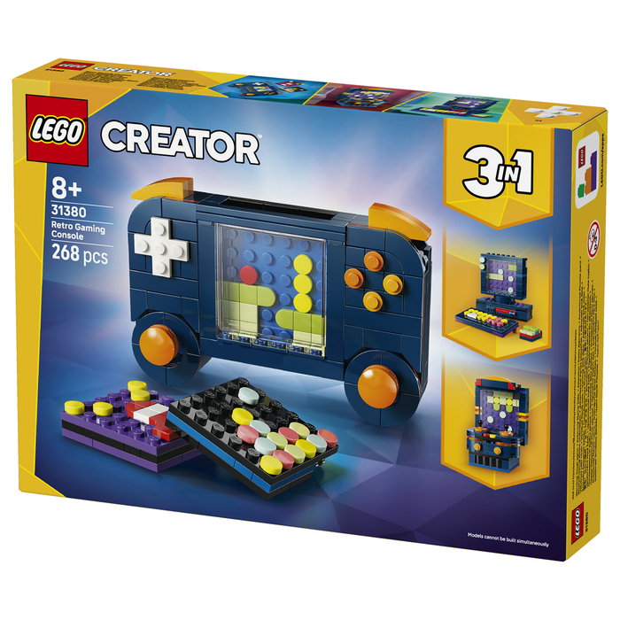LEGO Creator Consola de Videojuegos Retro 3 en 1 31380 LEGO Creator Consola de Videojuegos Retro 3 en 1 31380