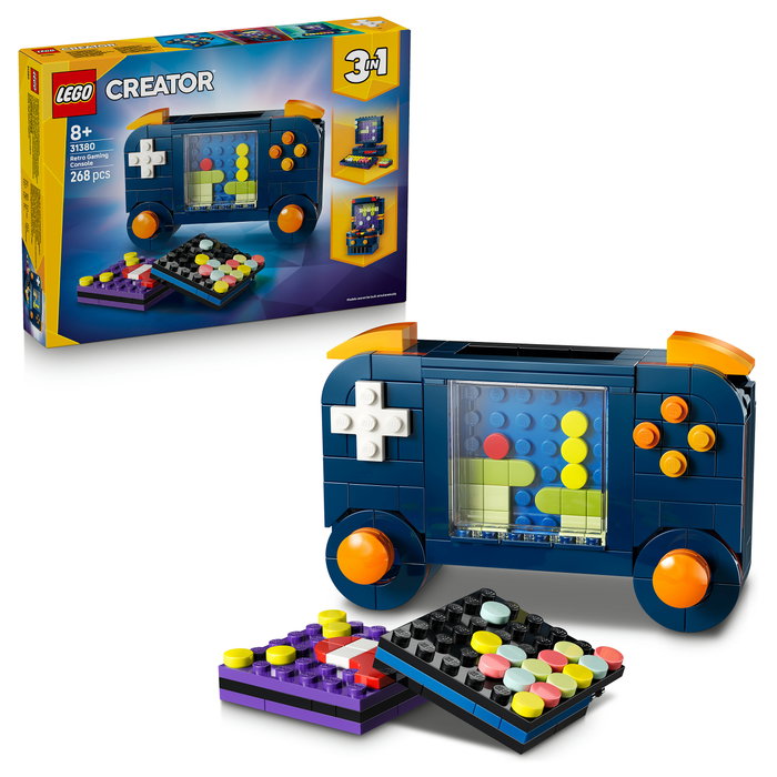 LEGO Creator Consola de Videojuegos Retro 3 en 1 31380 LEGO Creator Consola de Videojuegos Retro 3 en 1 31380