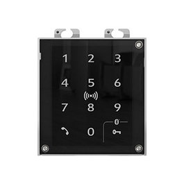 2N IP-Verso Touch-Tastatur, lector control acceso, Bluetooth, RFID 125 kHz, negro