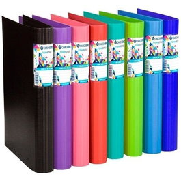 Carchivo Carpeta Anillas A4 Foam Style Extra Rígido 2 mm 4x25 mm Verde