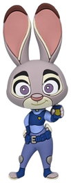 Monogram Int. Zootrópolis 3D Imán de PVC Judy Hopps