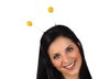 Atosa Diadema para Disfraz de Abeja con Antenas Amarillas