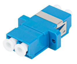 Lanberg Adaptador de fibra óptica LC/UPC monomodo duplex Azul, Blanco FA-LCUP-SD01-0001-BU