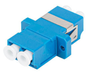 Lanberg Adaptador de fibra óptica LC/UPC monomodo dúplex azul/blanco