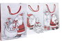 DKD Home Decor Bolsa de Papel Papá Noel 18x10x23 160gr Surtida