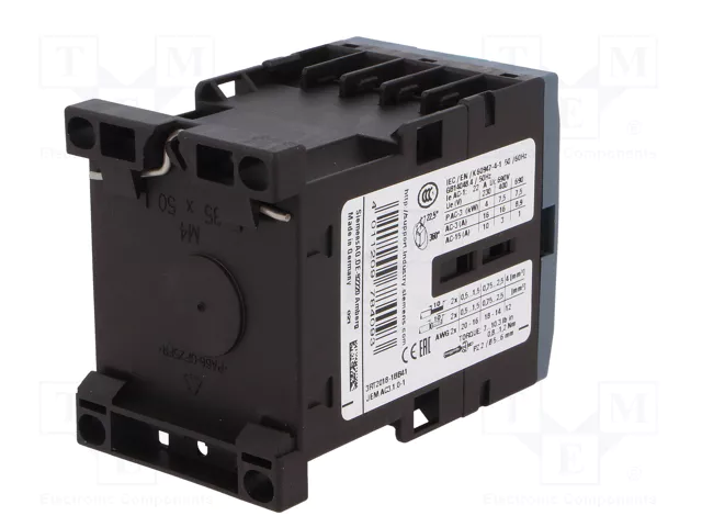 SIEMENS 3RT2018-1BB41 Contactor 3-polar 17A 24VDC