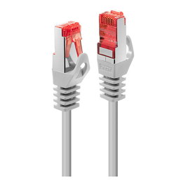 LINDY Patch Cable Cat6 S/FTP RJ-45 Macho Gris 0,3 m Cable de Red LAN Ethernet UTP Shielded - Referencia 47345