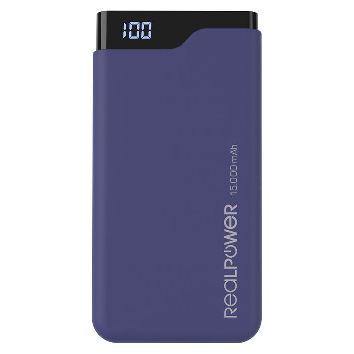Realpower RealPower PB-15000C Navy Blue 15.000mAh