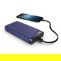Realpower Powerbank PB-15000C 15.000mAh Negro Azul con USB-C y Pantalla, 2x USB-A y 2x USB-C para Carga Rápida Universal