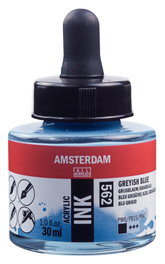 Amsterdam Tinta Acrílica Frasco 30 ml Azul Grisáceo 562