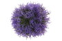 DKD Home Decor Bola de Decoración PE 20x20x20 UV Verde y Lila
