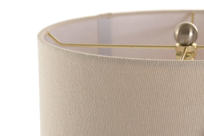 DKD Home Decor Lámpara Sobremesa Moderno Dorado Beige 33 x 70 x 33 cm DKD Home Decor Lámpara Sobremesa Moderno Dorado Beige 33 x 70 x 33 cm