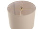 DKD Home Decor Lámpara Sobremesa Moderno Dorado Beige 33 x 70 x 33 cm