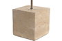 DKD Home Decor Lámpara Sobremesa Moderno Dorado Beige 33 x 70 x 33 cm