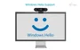 I-tec Solomon WH200 Webcam USB 4MP QHD 2K 2560x1440 con Windows Hello, Obturador Privacidad, Micrófono, Campo de Visión 92°, Plug & Play para Empresa (Negro)