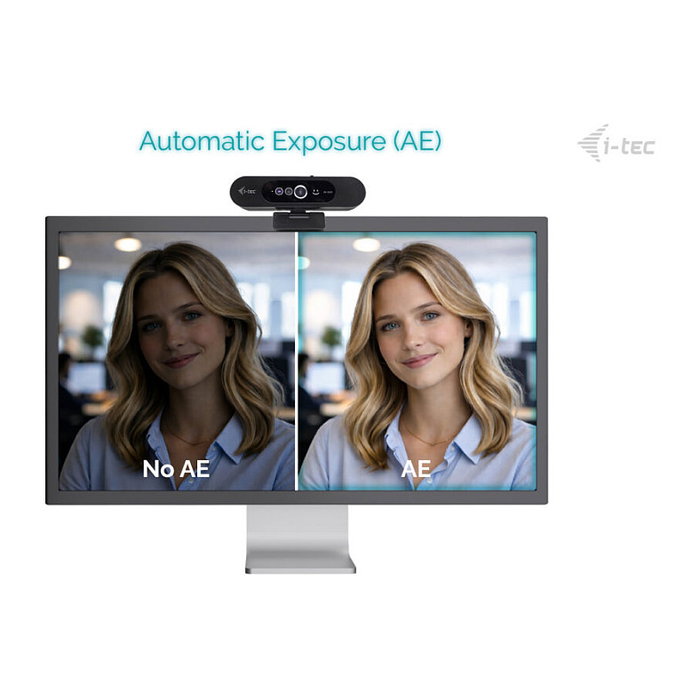 I-tec SOLOMON WH200 2K Webcam con Windows Hello
