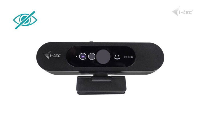 I-tec Solomon WH200 Cámara Web 2K con Windows Hello