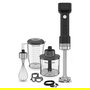 Kitchenaid 5KHBRV75BM Batidora de Mano Inalámbrica con Accesorios y Batería Go Negro Mate