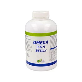 BESIBZ Omegabesibz 3-6-9 Suplemento Omega 3 6 9 Pescado Vegetal Corazón Colesterol 180 Perlas