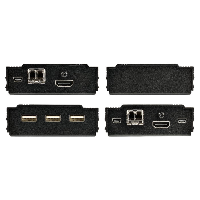 StarTech SV565FXHD4KU Extensor KVM HDMI 4K por Fibra con 2 Módulos SFP+
