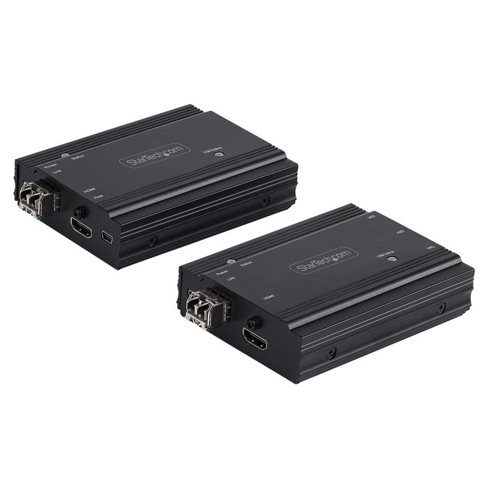 StarTech SV565FXHD4KU Extensor KVM HDMI 4K por Fibra con 2 Módulos SFP+
