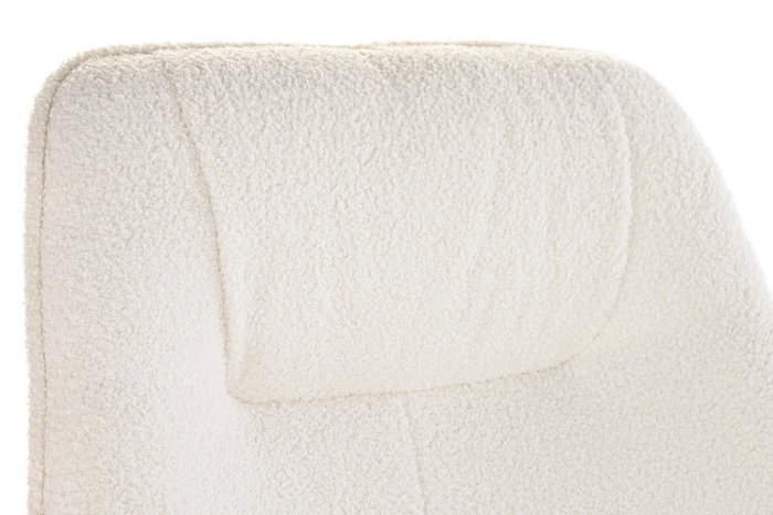 DKD Home Decor Butaca Scandi Crema Natural 75 x 96 x 65 cm