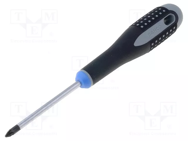 BAHCO Destornillador estándar Pozidriv® PZ1 con punta de 75 mm BAHCO Destornillador estándar Pozidriv® PZ1 con punta de 75 mm
