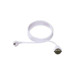 Bachmann Cable de extensión Schutzkontakt 230V 4m blanco