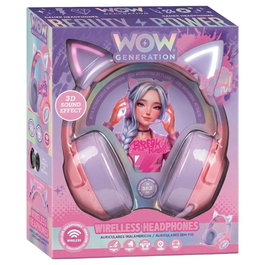 KIDS LICENSING Auriculares Gaming WOW Generation WOW00183 con Micrófono Retráctil