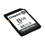 Kingston Tarjeta HC Industrial 8GB SDXC Clase 10 UHS-I -40C to 85C para Alto Rendimiento