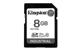 Kingston Technology 8GB SDHC Industrial pSLC Clase 10 UHS-I 100MB/s