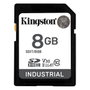Kingston Tarjeta HC Industrial 8GB SDXC Clase 10 UHS-I -40C to 85C para Alto Rendimiento
