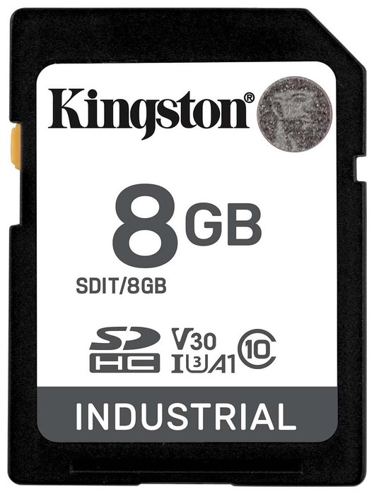Kingston SD Industrial pSLC 8GB SDXC Clase 10 UHS-I Kingston SD Industrial pSLC 8GB SDXC Clase 10 UHS-I