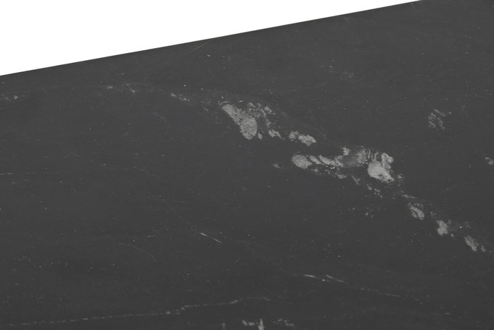 DKD Home Decor Mesa Centro Moderno Negro Natural Acacio Marmol 115 x 65 x 45 cm