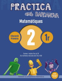 BARCANOVA, QUADERN MATEMATIQUES 2 1R.PRIMARIA PRACTICA - BARCANOVA