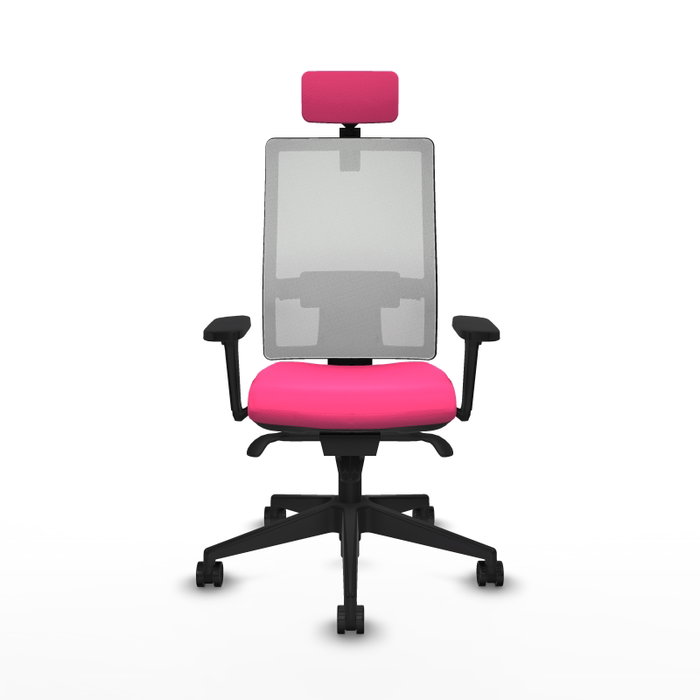 PIQUERAS Y CRESPO Silla de oficina Horna Rosa y Blanco PIQUERAS Y CRESPO Silla de oficina Horna Rosa y Blanco