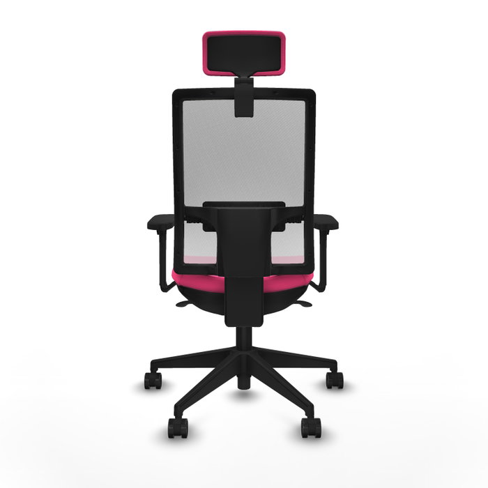 PIQUERAS Y CRESPO Silla de oficina Horna Rosa y Blanco PIQUERAS Y CRESPO Silla de oficina Horna Rosa y Blanco