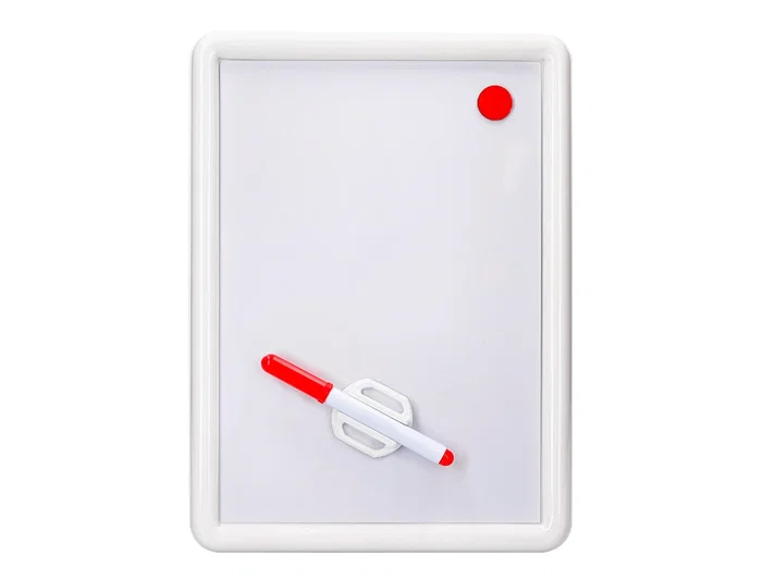 Csp Pizarra blanca magnética 25x35 cm con rotulador y borrador