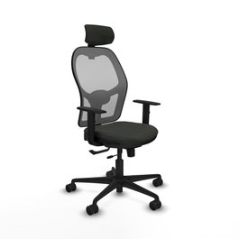 PIQUERAS Y CRESPO Silla de oficina Jorquera con mecanismo Sincro/Traslack