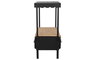 Carro de Jardín Home ESPRIT Negro Natural 106,5 x 51 x 114,5 cm