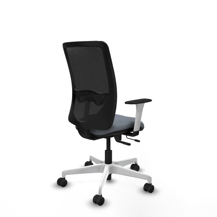 PIQUERAS Y CRESPO Silla de oficina Zulema con mecanismo Sincro/Traslack, Gris y Negro PIQUERAS Y CRESPO Silla de oficina Zulema con mecanismo Sincro/Traslack, Gris y Negro