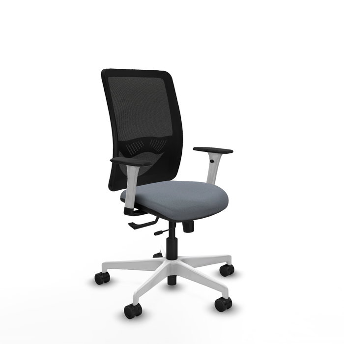 PIQUERAS Y CRESPO Silla de oficina Zulema con mecanismo Sincro/Traslack, Gris y Negro PIQUERAS Y CRESPO Silla de oficina Zulema con mecanismo Sincro/Traslack, Gris y Negro