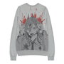 Chainsaw Man sudadera Power Grey Melange talla M