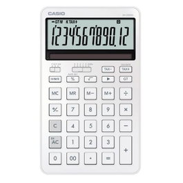 Casio Calculadora de Oficina de Sobremesa 12 Dígitos Blanco Sedoso