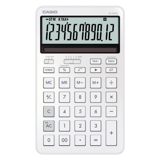 Casio Calculadora de Oficina de Sobremesa 12 Dígitos Blanco Sedoso Casio Calculadora de Oficina de Sobremesa 12 Dígitos Blanco Sedoso