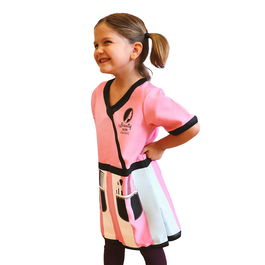 DEQUBE Disfraz de Estilista Unisex para Niños y Niñas de 3-7 Años, Juego Simbólico y Creatividad