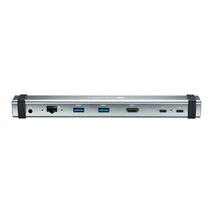Canyon DS-6 Docking Station USB Tipo-C 6-en-1 Gris espacial