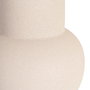 Jarrón Crema Cerámica Decoración 16 X 16 X 40 cm