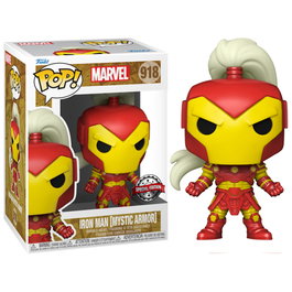 Funko POP Marvel Iron Man Mystic Armor Exclusive Figura Vinilo 9cm Caja Regalo